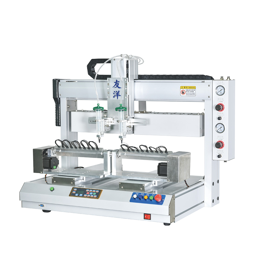 YY-6331T Double-station Six-axis UVWire Harness Professional Dispensing Machine